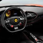 Interior of the Ferrari F8 Tribute