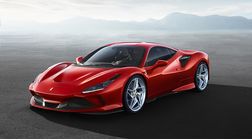 Ferrari F8 Tribute front profile